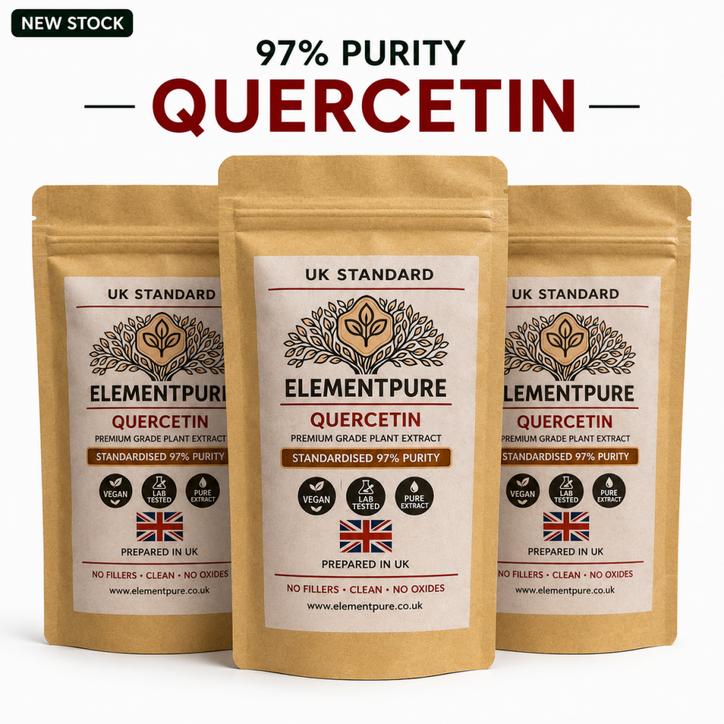 Quercetin - Premium Grade 97% plant extract , 500mg/60 vegan capsule/pack